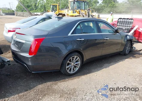 2017 Cadillac Cts Luxury из США, поврежденный, VIN 1G6AX5SX4H0199883